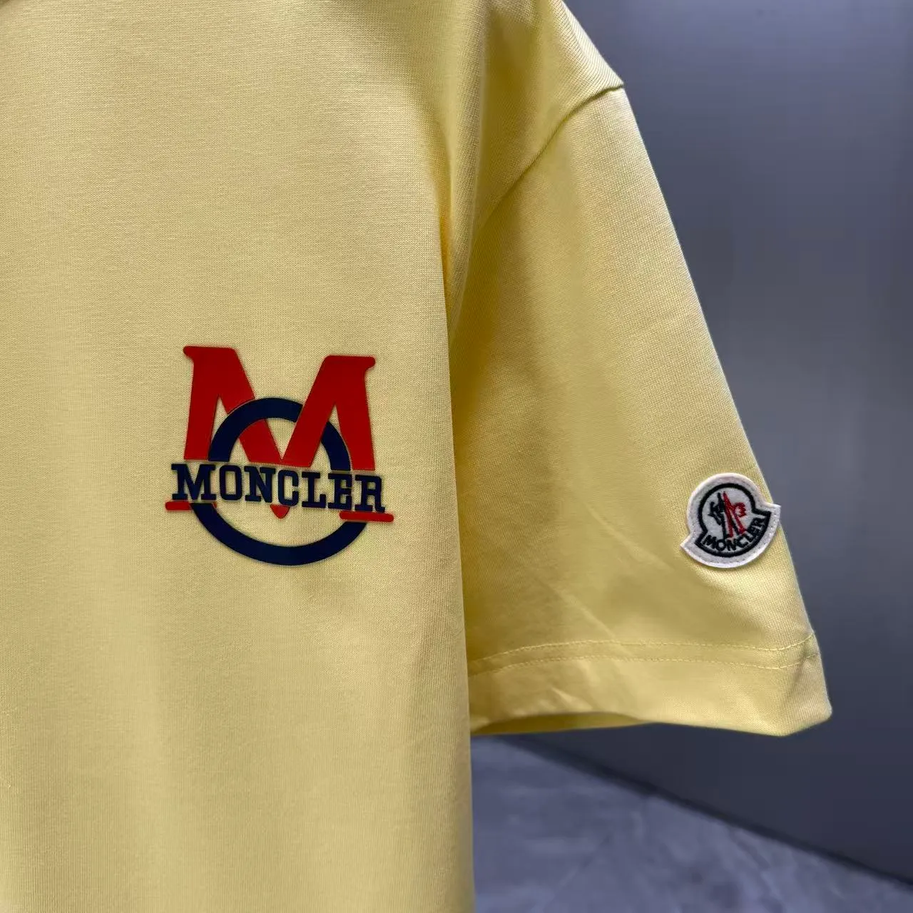 MONCL* * 2026 New Arrival T logo ：Black White Yellow Dark Blue Sizes：S M L XL XXL